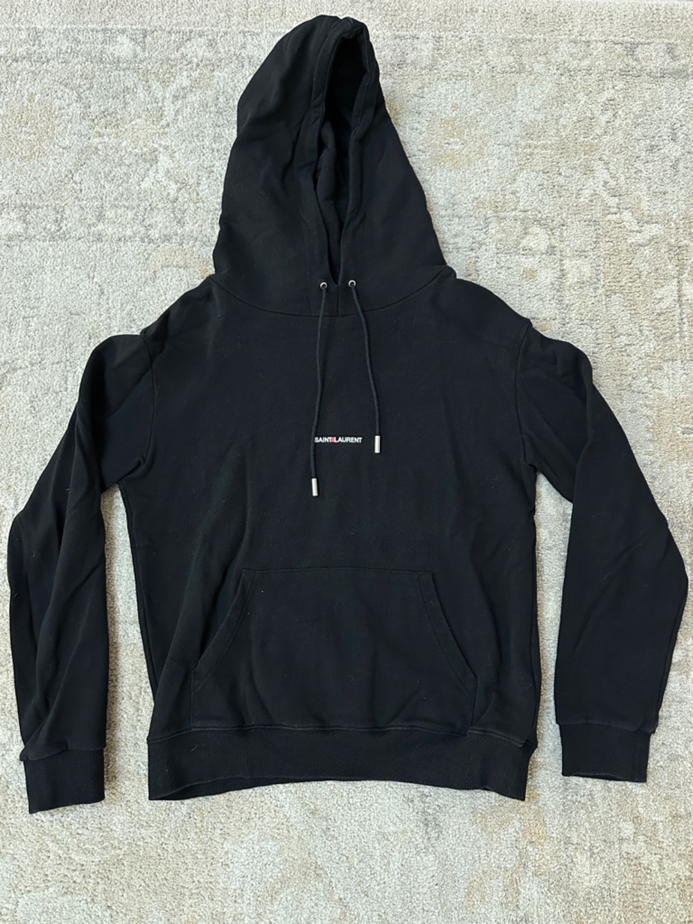 Saint Laurent Paris Logo Hoodie